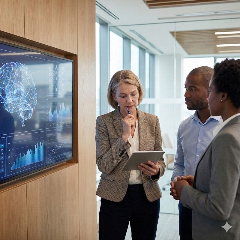 Tomada de decisão aumentada por IA