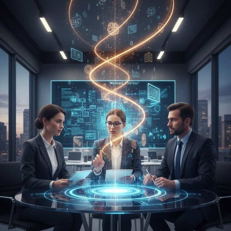 IA generativa transforma criação de conteúdos de treinamento