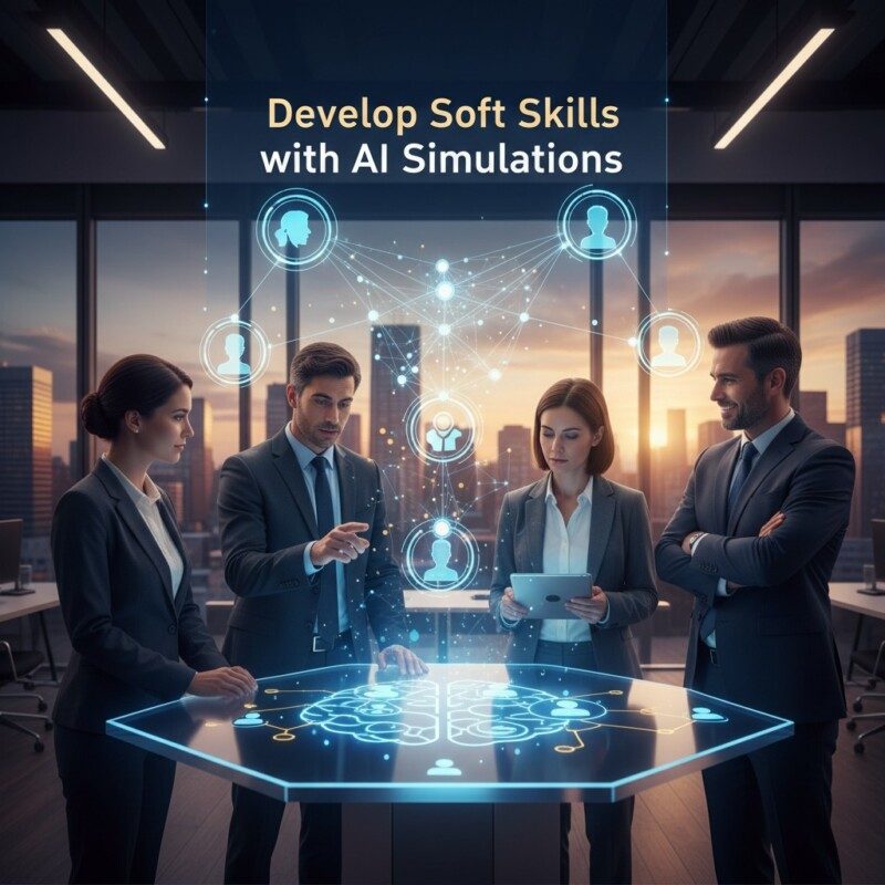 Desenvolva Soft Skills com Simulações de IA
