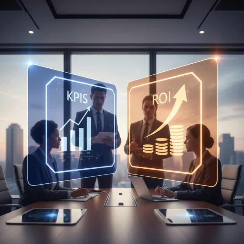 KPIs e ROI em treinamentos corporativos: medindo o que importa