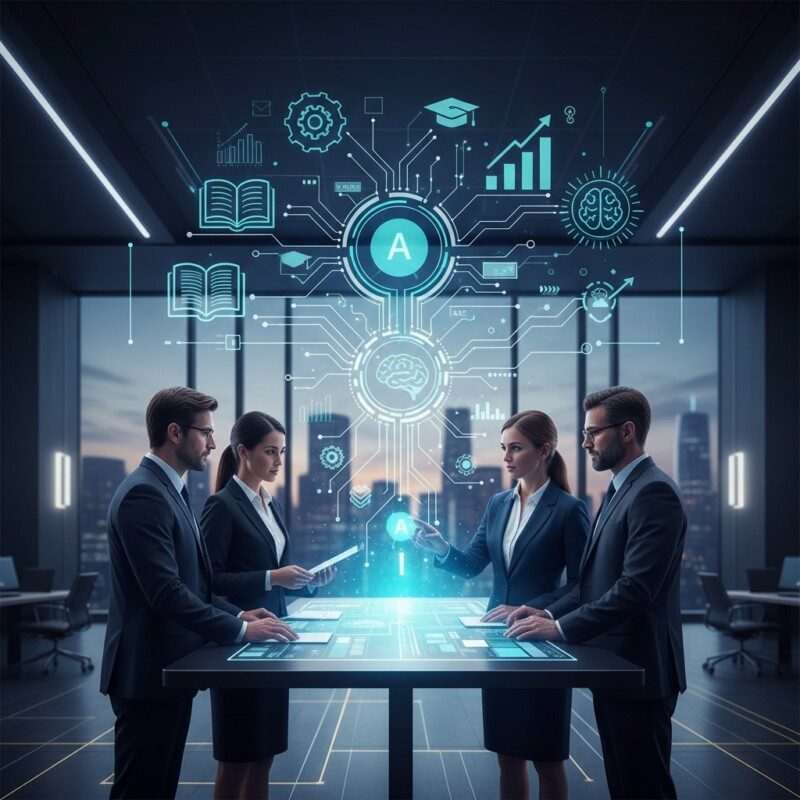 Como a IA está transformando as plataformas de experiência de aprendizagem