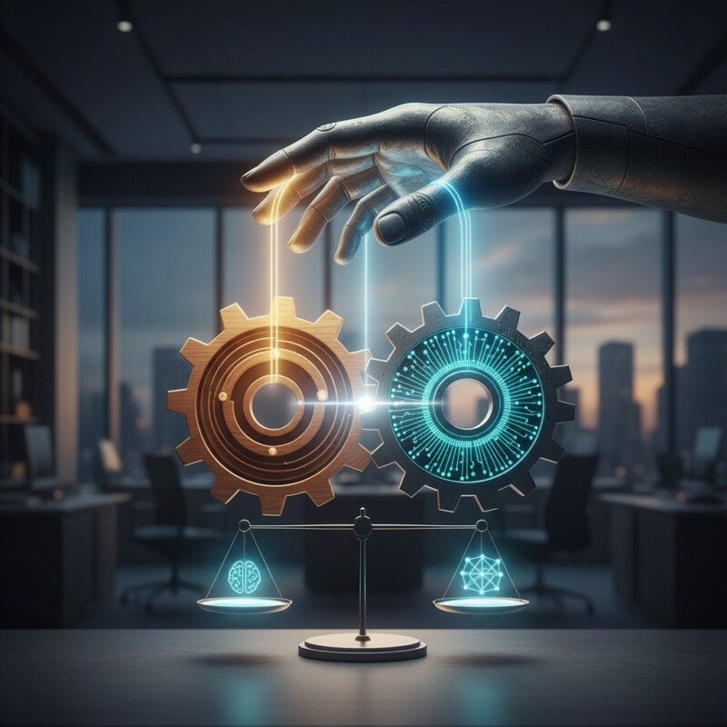 Tomada de decisão com IA: equilíbrio entre máquina e instinto