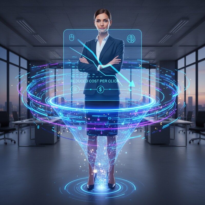 Como a IA Reduz o Custo por Clique em Campanhas Digitais