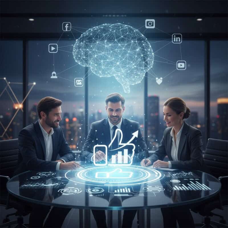 IA para criação de conteúdo viral nas redes sociais