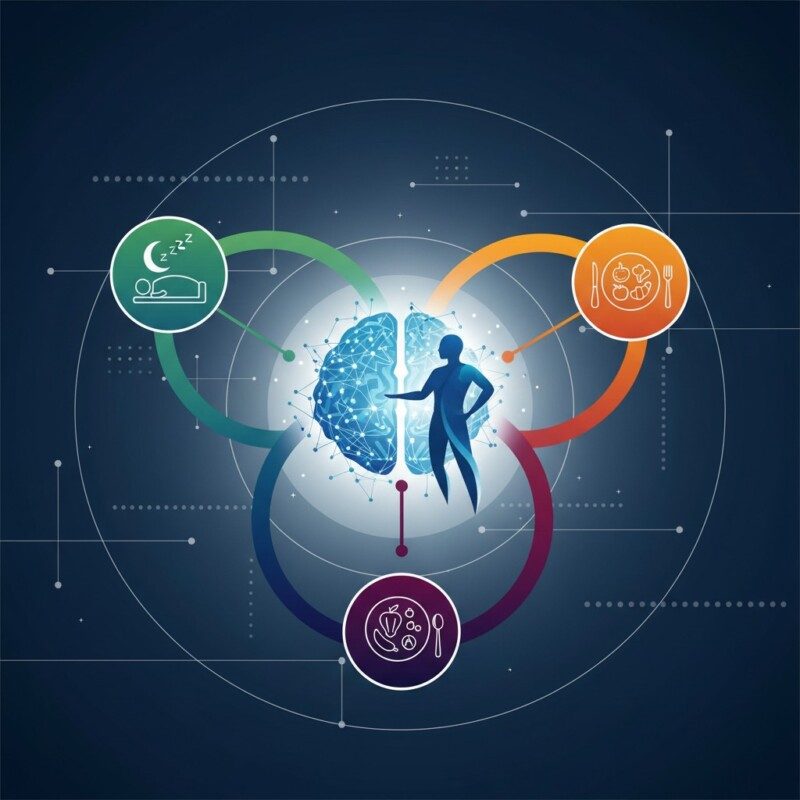 IA para Saúde e Bem-Estar: Otimize Sono, Exercícios e Alimentação