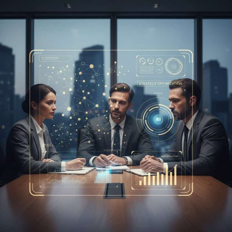 IA na tomada de decisão: como líderes reduzem erros estratégicos