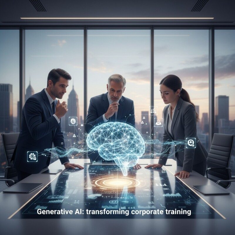 IA generativa: transformando treinamentos corporativos